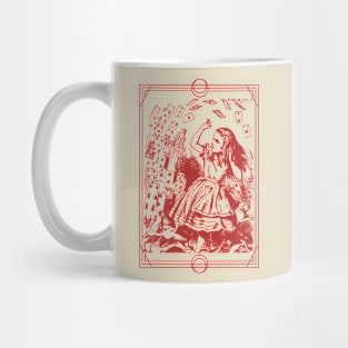 Alice in Wonderland Tarot Card Mug